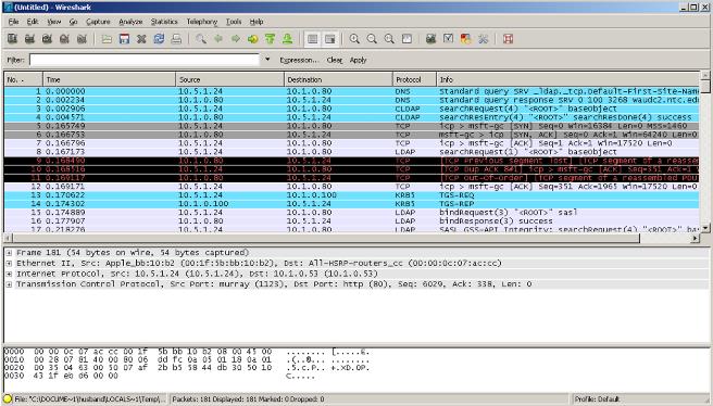 Wireshark Example