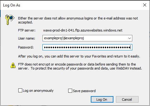 Log On for 12.4 Lab - Deploying API Web Service. Use the adjacent task instructions to identify the required controls, output, or debugger values.