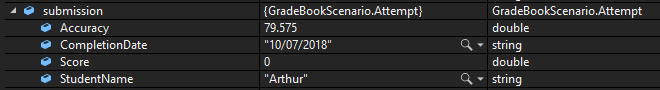 Check Your Work - Blackboard Midterm Complete; compare object identities, field values, and execution position with your debugger.
