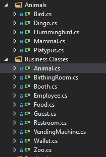 Snip: Move cs Files; compare object identities, field values, and execution position with your debugger.