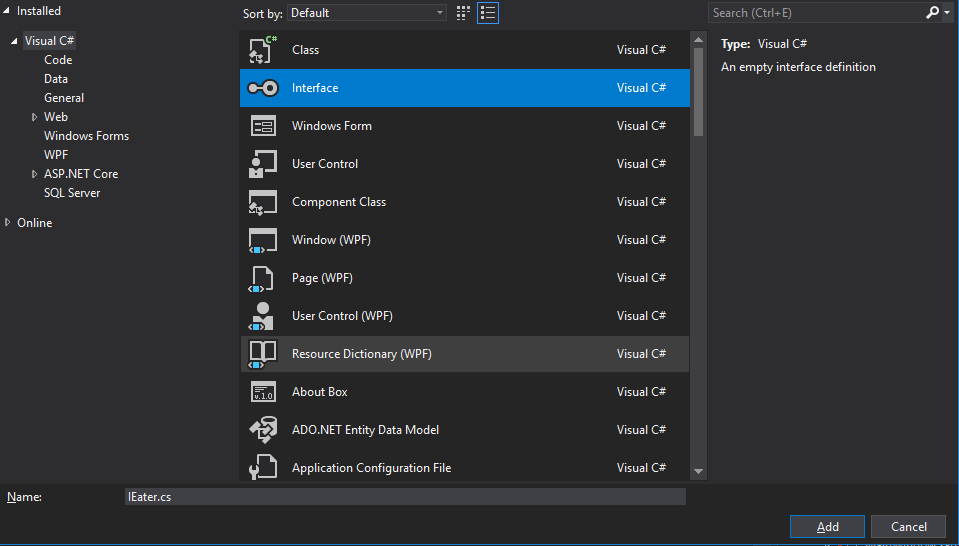 Snip: Add Interface; compare object identities, field values, and execution position with your debugger.