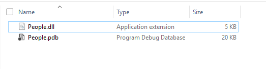 4.1 Scratchpad 3B Snip PeopleDLL for 4.1 Scratchpad Learning Activity. Use the adjacent task instructions to identify the required controls, output, or debugger values.