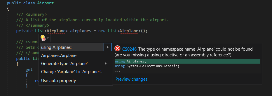Snip: Quick Action Namespace for 4.1 Scratchpad Learning Activity. Use the adjacent task instructions to identify the required controls, output, or debugger values.