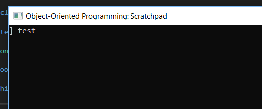 Snip: Console.Write for 4.2 Scratchpad Learning Activity. Use the adjacent task instructions to identify the required controls, output, or debugger values.