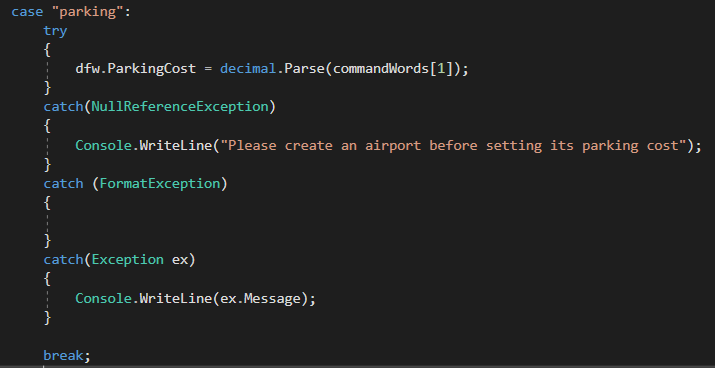 Snip: Catch FormatExcpetion for 4.3 Scratchpad Learning Activity (NEW). Use the adjacent task instructions to identify the required controls, output, or debugger values.