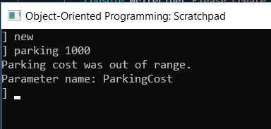 Snip: Console Message for 4.3 Scratchpad Learning Activity (NEW). Use the adjacent task instructions to identify the required controls, output, or debugger values.
