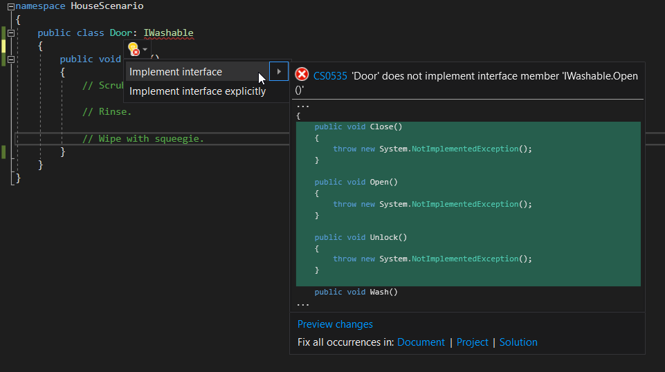 Snip: Implement Interface for 4.4 House Learning Activity (NEW). Use the adjacent task instructions to identify the required controls, output, or debugger values.