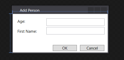 Snip: PersonWindow for 4.5 Scratchpad Learning Activity (NEW). Use the adjacent task instructions to identify the required controls, output, or debugger values.