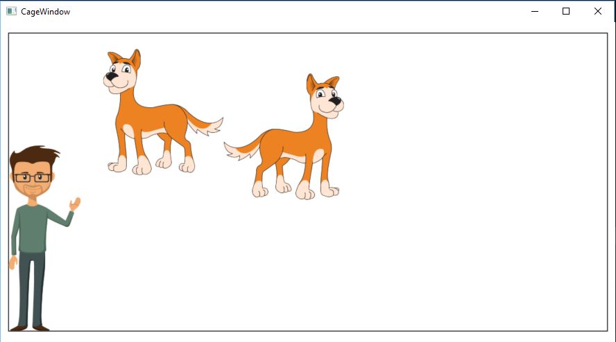 Snip: Guest in Cage. Reference figure for allow guests to adopt and un-adopt animals.