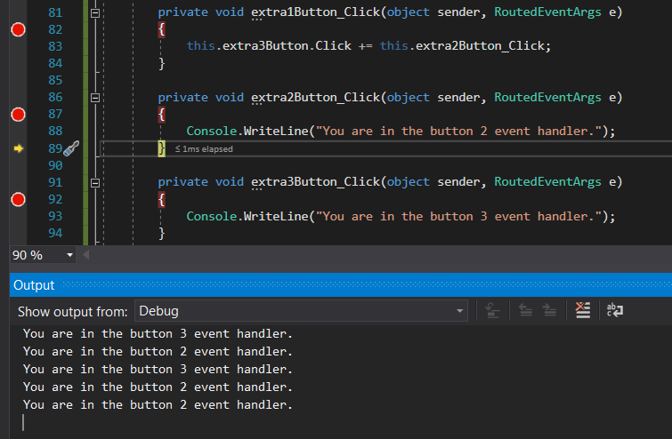 Snip: Multicast Event for 6.2 Scratchpad Learning Activity (NEW). Use the adjacent task instructions to identify the required controls, output, or debugger values.