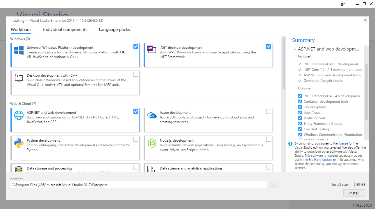 Image: Visual Studio Components for Visual Studio. Use the adjacent task instructions to identify the required controls, output, or debugger values.