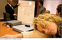 boring meeting image