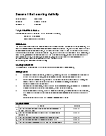 Second Life Learning Plan Scoring Guide image
