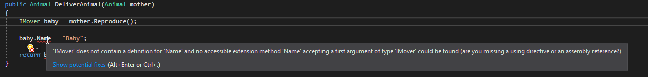 CYW - Test IMover; compare object identities, field values, and execution position with your debugger.