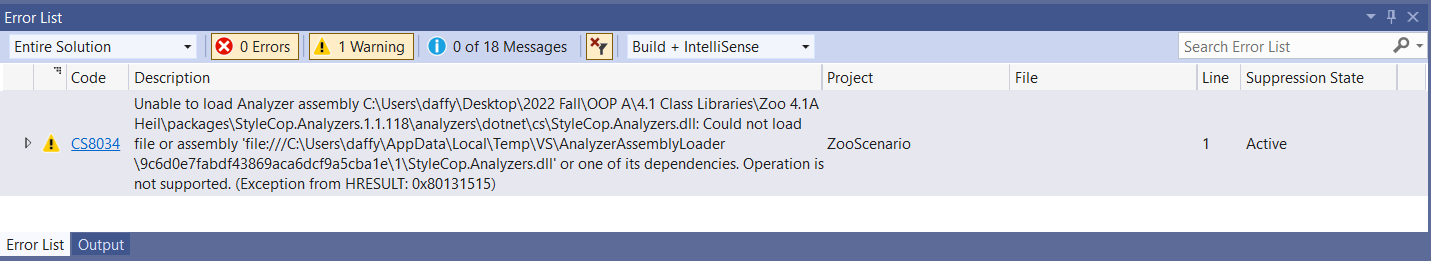 StyleCopMissingAssembly.png. Reference figure for getting started.