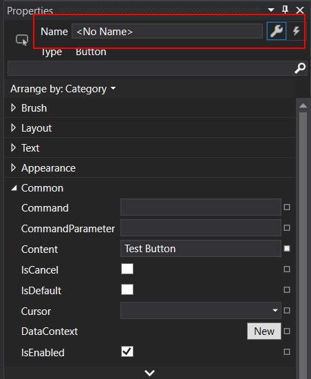 4.1.VisualStudioCreateButtons.ButtonName